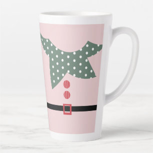 Weihnachtsmann-Elfen-Anzug Feierparty Milchtasse