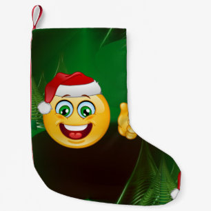 weihnachtsmann-emojis xmas weihnachten weihnachtss kleiner weihnachtsstrumpf