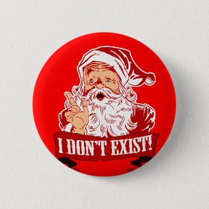 Weihnachtsmann existiert nicht button