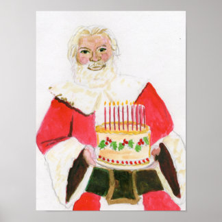 Weihnachtsmann-Feier Poster