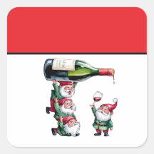 Weihnachtsmann feiert Weihnachten