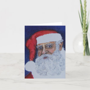 Weihnachtsmann Feiertagskarte
