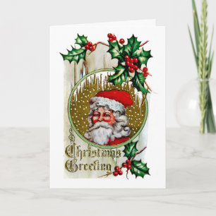 Weihnachtsmann Feiertagskarte