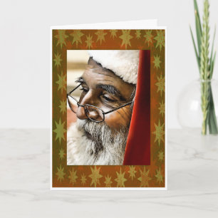 Weihnachtsmann Feiertagskarte