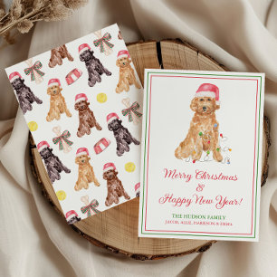 Weihnachtsmann Feiertagskarte