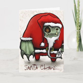 Weihnachtsmann... Feiertagskarte