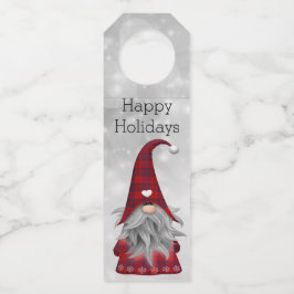 Weihnachtsmann Flaschenanhänger