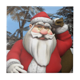 Weihnachtsmann Fliese