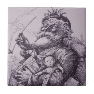 Weihnachtsmann Fliese
