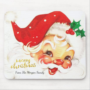 Weihnachtsmann Frohe Weihnachten Mousepad