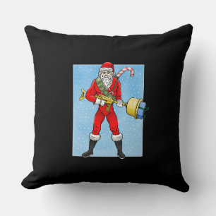 Weihnachtsmann Frohe Weihnachten Teil 2 Kissen