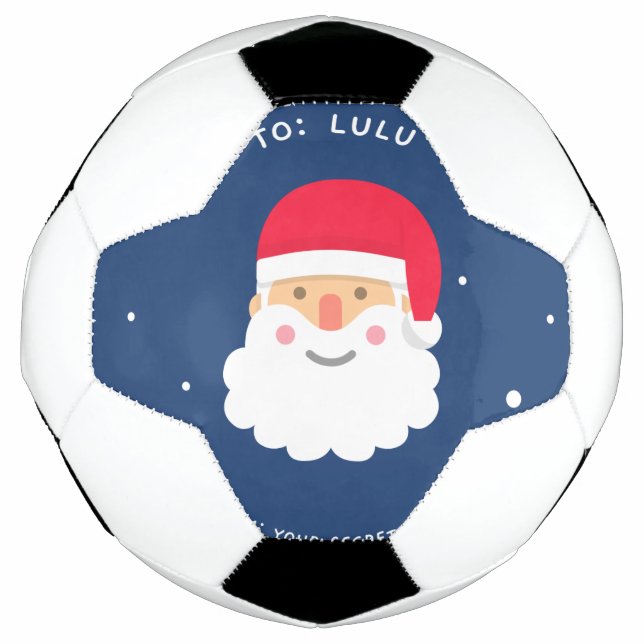 Weihnachtsmann Fußball (Vorderseite)