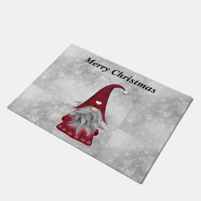 Weihnachtsmann Fußmatte (Schrägansicht)