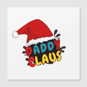 Weihnachtsmann-Geschenk Magnetkarte