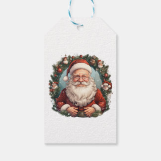 Weihnachtsmann Geschenkanhänger