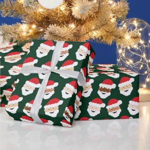 Weihnachtsmann Geschenkpapier