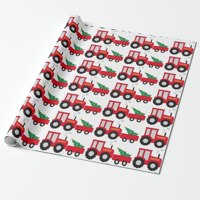 Weihnachtsmann Geschenkpapier (Ungerollt)