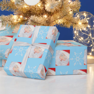Weihnachtsmann geschenkpapier