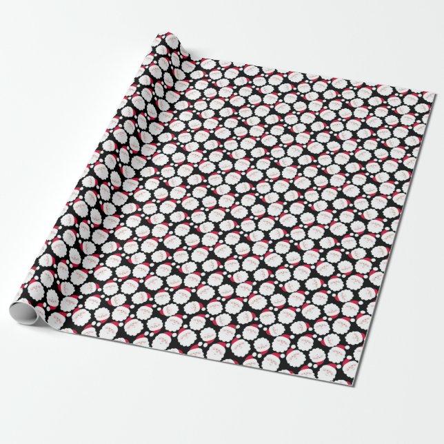 Weihnachtsmann Geschenkpapier (Ungerollt)