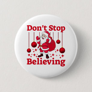 Weihnachtsmann glaubt button