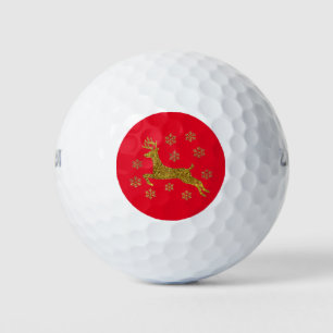 Weihnachtsmann Golfball