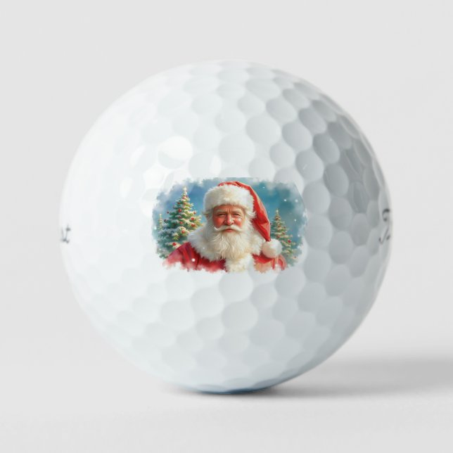 Weihnachtsmann, Golfball ⛳ (Vorderseite)