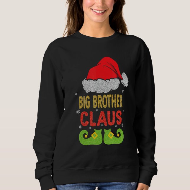 Weihnachtsmann-Groß-Brüder Claus Weihnachtsliegefa Sweatshirt (Vorderseite)