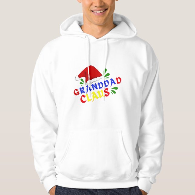 Weihnachtsmann Groß Hoodie (Vorderseite)