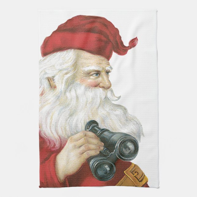 Weihnachtsmann Handtuch (Vertikal)