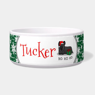 Weihnachtsmann Hat Skye Terrier (schwarz) Napf