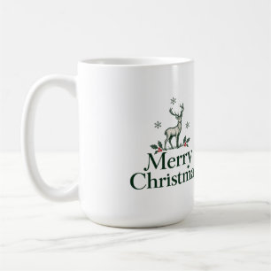 Weihnachtsmann-Hirsch-Tasse Kaffeetasse