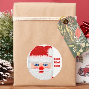 Weihnachtsmann Ho Ho Ho Aufkleber