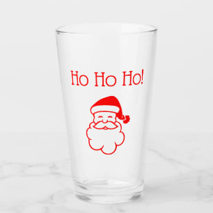 Weihnachtsmann, Ho, Ho! Rot Glas