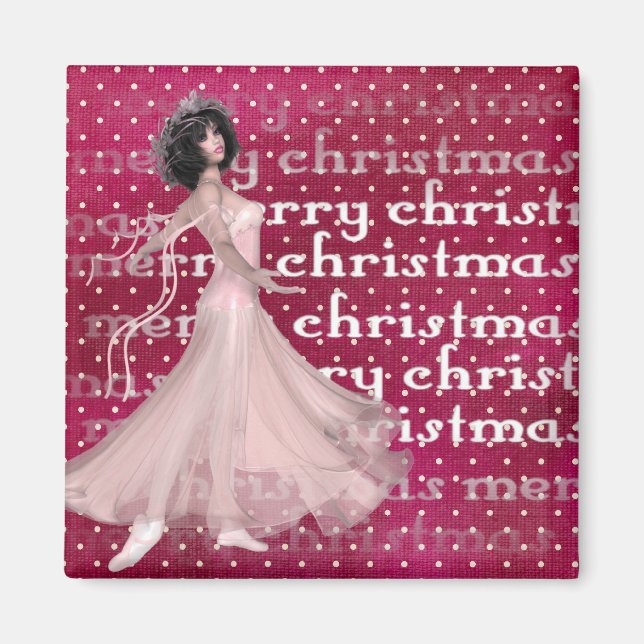 Weihnachtsmann - Holiday/Ballerina Magnet (Vorne)