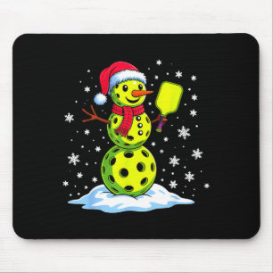 Weihnachtsmann Hut Schneemann Xmas Ckleball Liebha Mousepad
