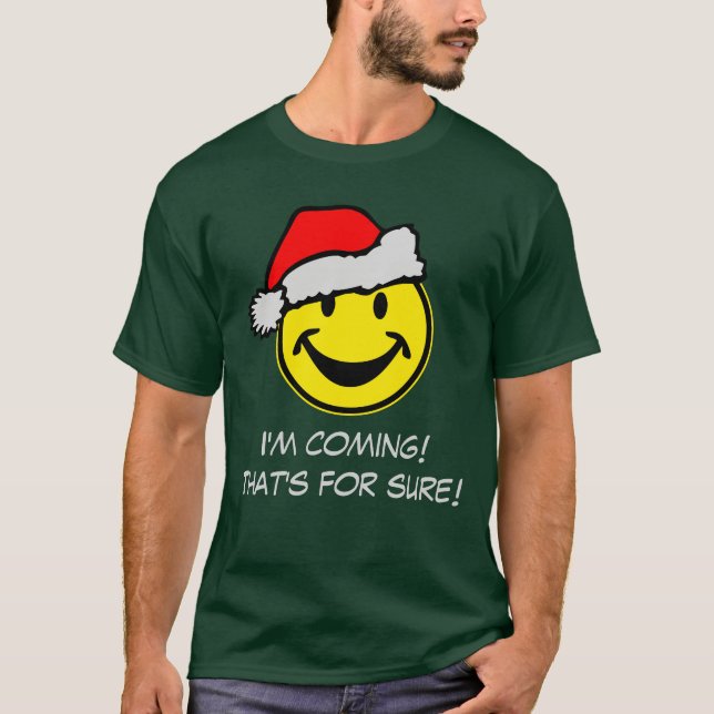 Weihnachtsmann, Ihr Text und Ihre Ideen T-Shirt (Vorderseite)