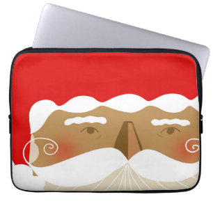 Weihnachtsmann Illustration Weihnachtsfeiertag Laptopschutzhülle