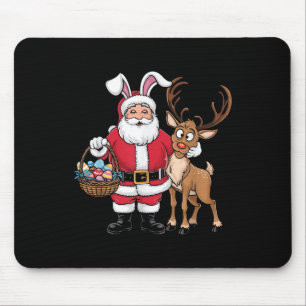 Weihnachtsmann im sonnigen Ost mit sonnigen Ohren Mousepad