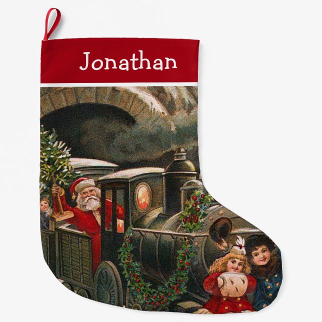 Weihnachtsmann im Tessin Großer Weihnachtsstrumpf (Vorderseite)