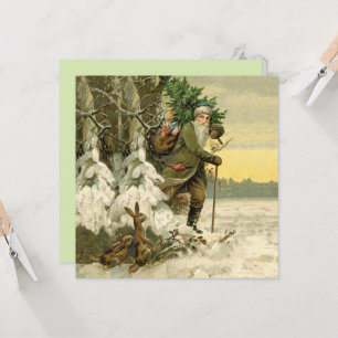 Weihnachtsmann im viktorianischen Weihnachtsbaum-S