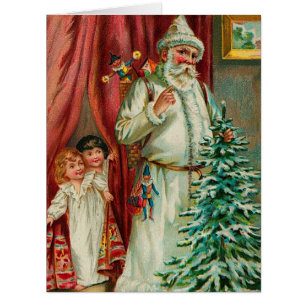 Weihnachtsmann im Vintage-Stil