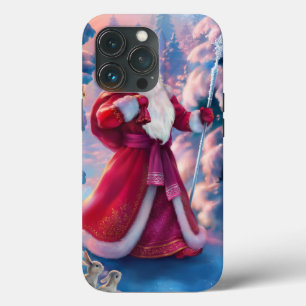Weihnachtsmann im Wald Case-Mate iPhone Hülle