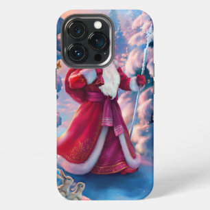Weihnachtsmann im Wald iPhone 13 Pro Hülle