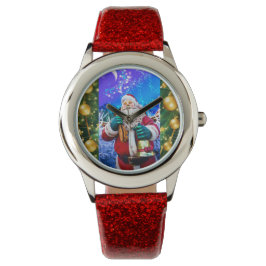 Weihnachtsmann im Winter eWatch Armbanduhr
