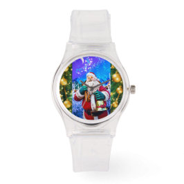 Weihnachtsmann im Winter eWatch Armbanduhr