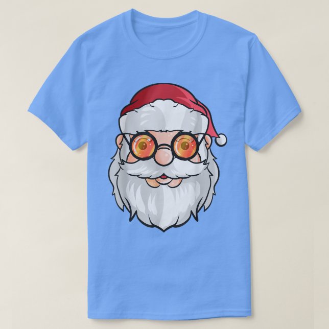 Weihnachtsmann in Ju mit Sonnenbrille T-Shirt (Design vorne)