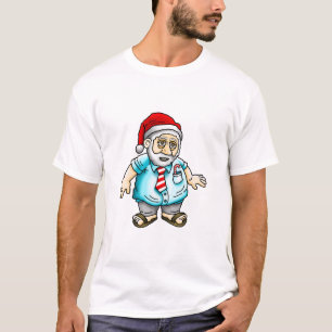 Weihnachtsmann in Sandalen T-Shirt