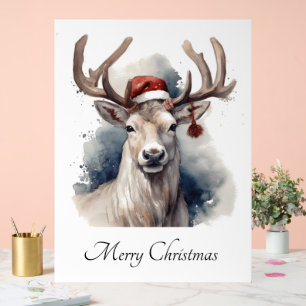 Weihnachtsmann, individuell anpassbar acrylschild