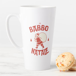 Weihnachtsmann italienischer Santa-Rentier Frohe W Milchtasse