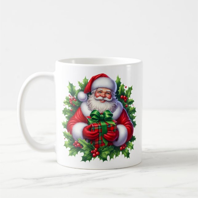 Weihnachtsmann-Kaffeetasse Kaffeetasse (Links)